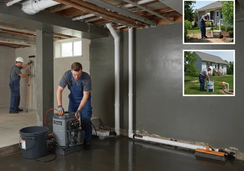Basement Waterproofing and Flood Prevention process in Livingston Parish, LA